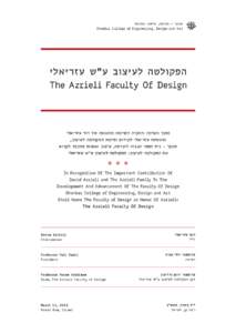 Canada / Yeshiva University / David Azrieli / Zayin