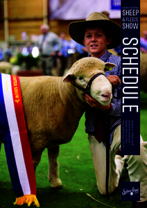 SHEEP & FLEECE SHOW  SCHEDULE