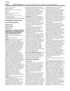 [removed]Federal Register / Vol. 77, No[removed]Friday, April 27, [removed]Rules and Regulations Dated: April 16, 2012. Richard Cordray,