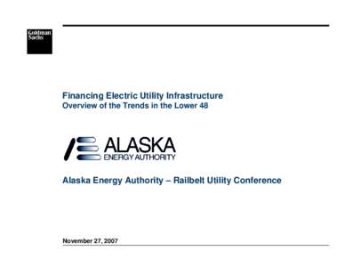 Financing Electric Utility Infrastructure Overview of the Trends in the Lower 48
