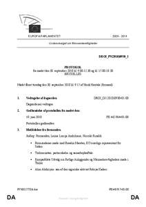 [removed]EUROPA-PARLAMENTET Underudvalget om Menneskerettigheder  DROI_PV(2010)0930_1