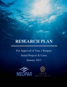 MEOPAR Research Plan OCFP