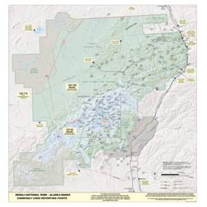 Geography of the United States / Alaska Range / Mount McKinley / Kahiltna Glacier / Mount Foraker / George Parks Highway / Talkeetna /  Alaska / Scotty Lake / Ruth Glacier / Geography of Alaska / Alaska / Denali National Park and Preserve