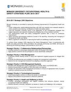 OHSAS 18001 / Occupational safety and health / Safety culture / Management system / Safety Management Systems / Occupational Health and Safety Act NSW / Safety / Prevention / Risk