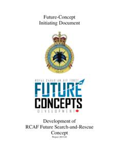 Development of RCAF Future Search-and-Rescue Concept