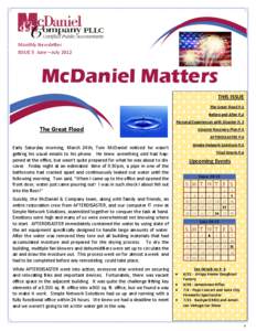 McDaniel Matters - June 2012