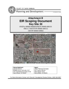 Attachment B  EIR Scoping Document Key Site 30 05GPA05RZNTM14,739/07DVP/