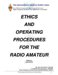 ETHICS AND OPERATING