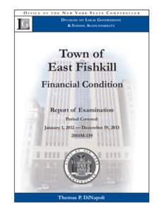 Town of East Fishkill - Financial Condition