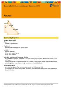 Quarterly Bulletin for the period July to September 2010