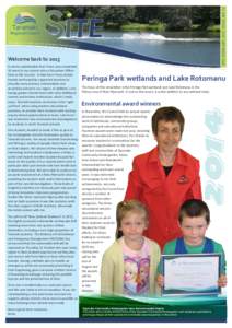 SITE FEBRUARY 2015 ISSUE NO.72  Taranaki Regional Council Schools in the environm