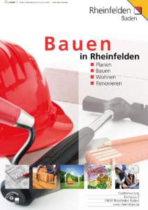Inhaltsverzeichnis Seite Grußwort1 Stadt Rheinfelden (Baden) – Stadtgeschichte und Kurzportrait  2