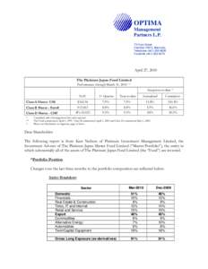 Economics / Funds / Futures contract / Investment management / Net asset value / Japanese yen / Bond / Euro / Collective investment scheme / Financial economics / Investment / Financial services