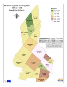 Strafford Regional Planning Area 2007 NH OEP Population Estimate Population