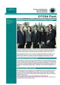 Issue 142 th September[removed]COUNCIL FOR INTERNATIONAL TRADE AND COMMERCE
