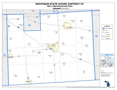 MICHIGAN STATE HOUSE DISTRICT[removed]Apportionment Plan 0 124