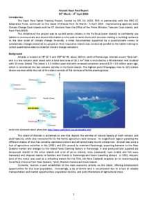 Akaiami / Ee / Cook Islands / Rarotonga / Arutanga / Papau / Tapuaetai / Geography of the Cook Islands / Geography of Oceania / Aitutaki