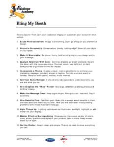 Microsoft Word - Bling My Booth