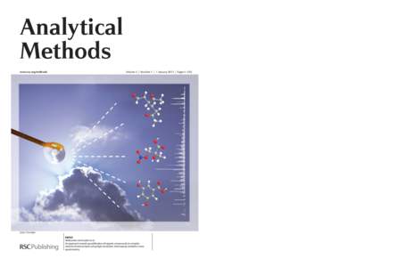 Analytical Methods www.rsc.org/methods Volume 5 | Number 1 | 7 January 2013 | Pages 1–292