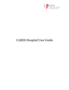 Microsoft Word - CARES Hospital User Guide.docx
