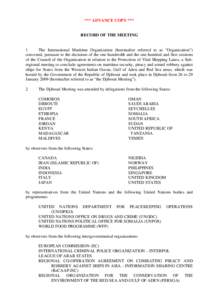 Africa / International criminal law / Gulf of Aden / United Nations Security Council Resolution / Somalia / International waters / Maritime security / Piracy / Political geography / International relations