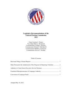 Campaign finance / Civil service in the United States / Federal Election Campaign Act / Political action committee / Senior Executive Service / Hatch Act / Politics / Lobbying in the United States / Federal Election Commission