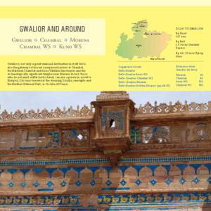 GWALIOR and around  Delhi to GWALIOR By Road: 327 kms