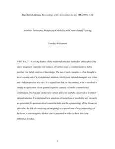 Philosophical logic / Critical thinking / Justification / Gettier problem / Edmund Gettier / Intuition / Belief / A priori and a posteriori / Justified true belief / Epistemology / Knowledge / Philosophy