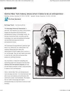 Central New York history sh...