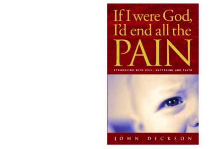 Why doesn’t God do something about things like this? Why does he allow them to happen? In fact, can we still believe in God in the face of all the suffering and pain in the world? In the first of a new series of short 