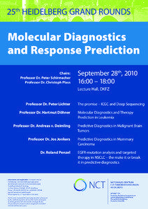 Germany / German Cancer Research Center / Neuenheimer Feld / Heidelberg