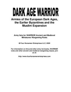 Microsoft Word - Dark Age Warrior November 2011.doc