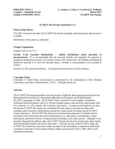 ESDS-RFC-019v1.1 Category: Standards Track Updates: ESDS-RFC-019v1 A. Aknan, G. Chen, J. Crawford, E. Williams March 2013