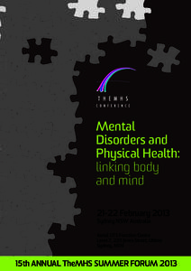 Mental Disorders and Physical Health: linking body and mind[removed]February 2013
