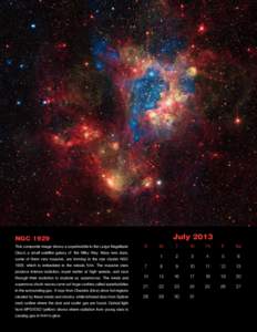 July[removed]NGC 1929 This composite image shows a superbubble in the Large Magellanic  S