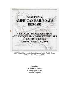 Baltimore and Ohio Railroad / Pennsylvania Railroad / Union Pacific Railroad / Richmond /  Fredericksburg and Potomac Railroad / Winchester and Potomac Railroad / Oldest railroads in North America / Rail transportation in the United States / Transportation in the United States / Chesapeake and Ohio Railway