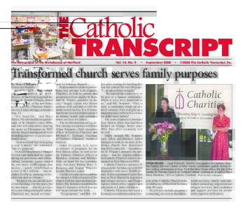 TRANSCRIPT  The Newspaper of the Archdiocese of Hartford Vol. 12, No. 9