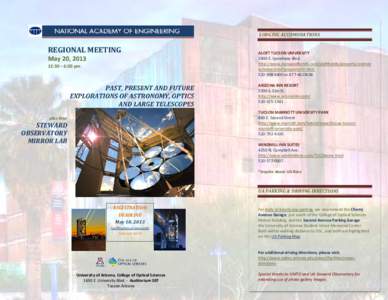 LODGING ACCOMODATIONS  REGIONAL MEETING May 20, [removed]:30 – 6:00 pm
