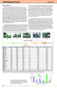 1990 Population Density  A. Branscomb Where People Live In Map 11, color connotes the density of human residency as of the