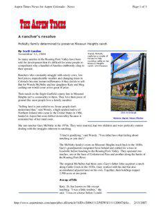 Aspen Times News for Aspen Colorado - News  Page 1 of 3