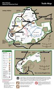 Morristown National Historical Park Trails Map Sugarloaf Road