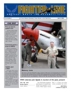 Vol. 32, No. 6  Air Force Reserve Command: Proud Partner in the Total Force June 3, 2006