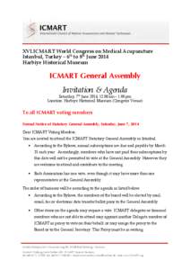 Microsoft Word - ICMART General Assembly Istanbul 2014 invitation & agenda.docx