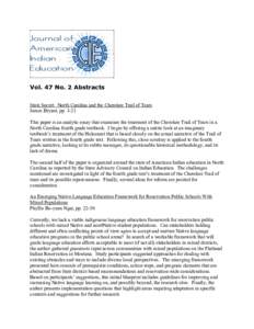 History of North America / Ethnic cleansing / Military history of the United States / Native American history / American culture / Cherokee / Trail of Tears / Americans / Indian Reservation / Cherokee Nation / History of the Southern United States / Southern United States