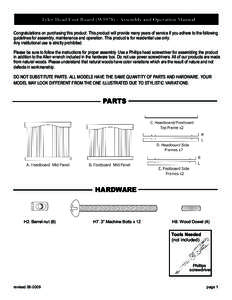 Construction / Fasteners / Woodworking / Manufacturing / Metalworking / Dowel / Headboard / Wrench / Nut / Screws / Beds / Technology