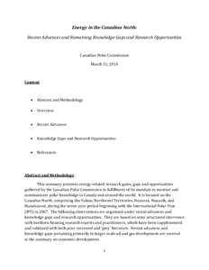 Energy development / Development / Low-carbon economy / Energy policy / Yukon / Qulliq Energy / Sustainable energy / Renewable energy / Energy industry / Energy economics / Technology / Energy