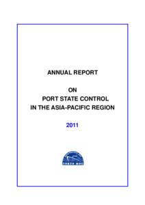 ANNUAL REPORT ON PORT STATE CONTROL