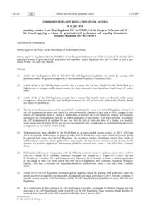 COMMISSION  DELEGATED  REGULATION  (EU)  No  1015/•[removed]of  22  July[removed]amending  Annexes  II  and  III  to  Regulation  (EU)  No  978/•2012  of  the  European  Parliament  and  of  the  Council  applying 