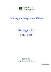 Building an Independent Future  Strategic Plan 2014–2016  Caring, Courteous and Professional