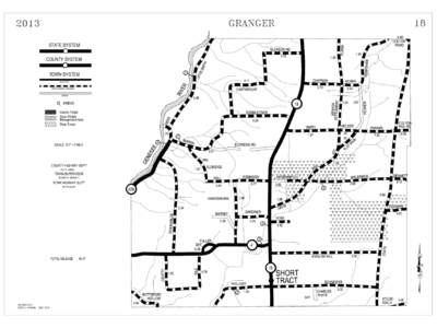 STATE SYSTEM COUNTY SYSTEM TOWN SYSTEM BLACKTOP IMPROVEMENT PROGRAM GRAVEL